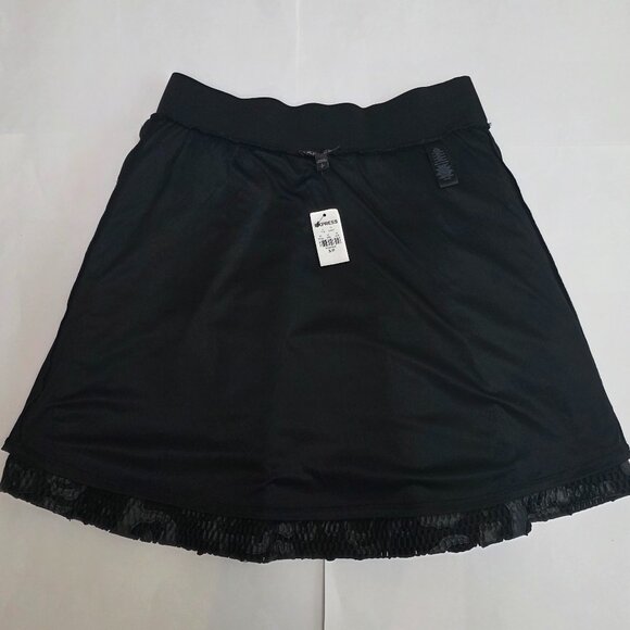 Express Lace Box Pleated Mini Skirt - Picture 5 of 10